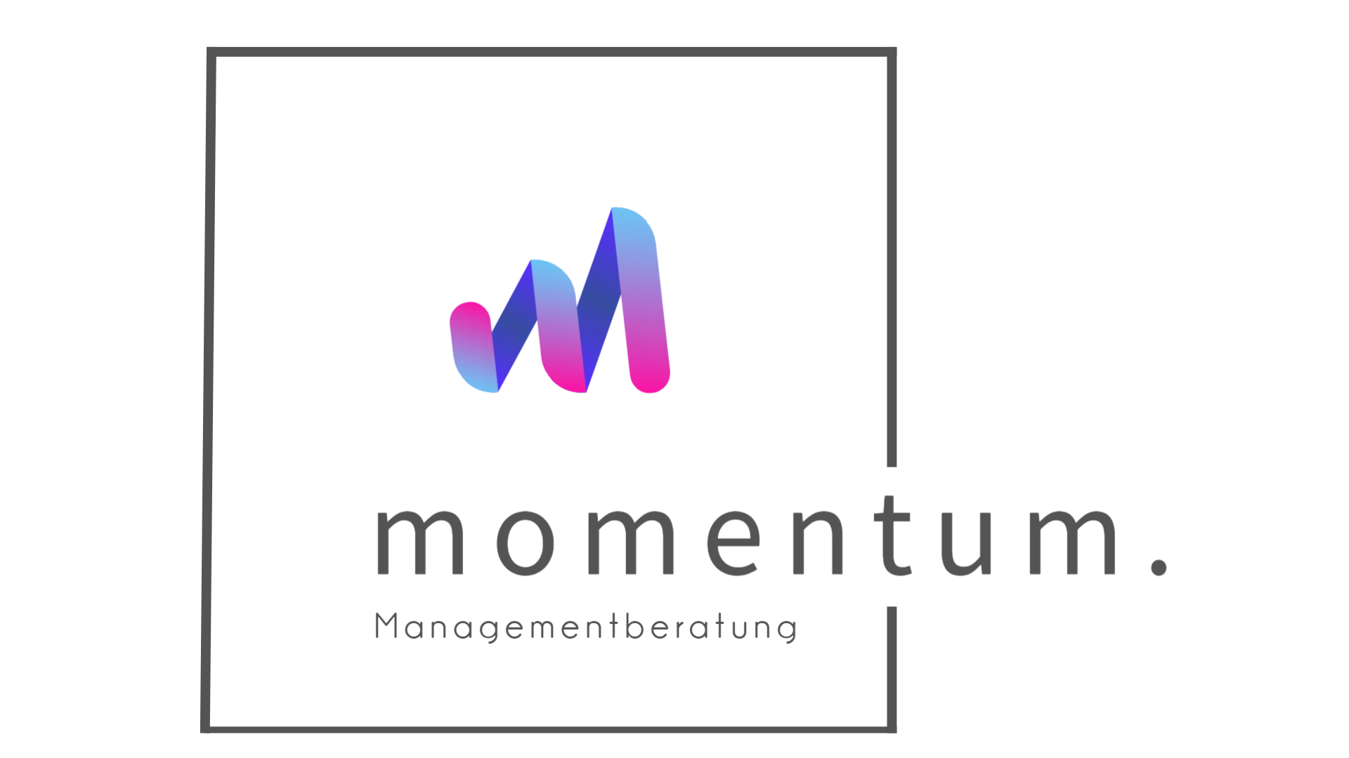 Logo von momentum. Managementberatung – ISO Berater für Mittelstand und Managementsysteme