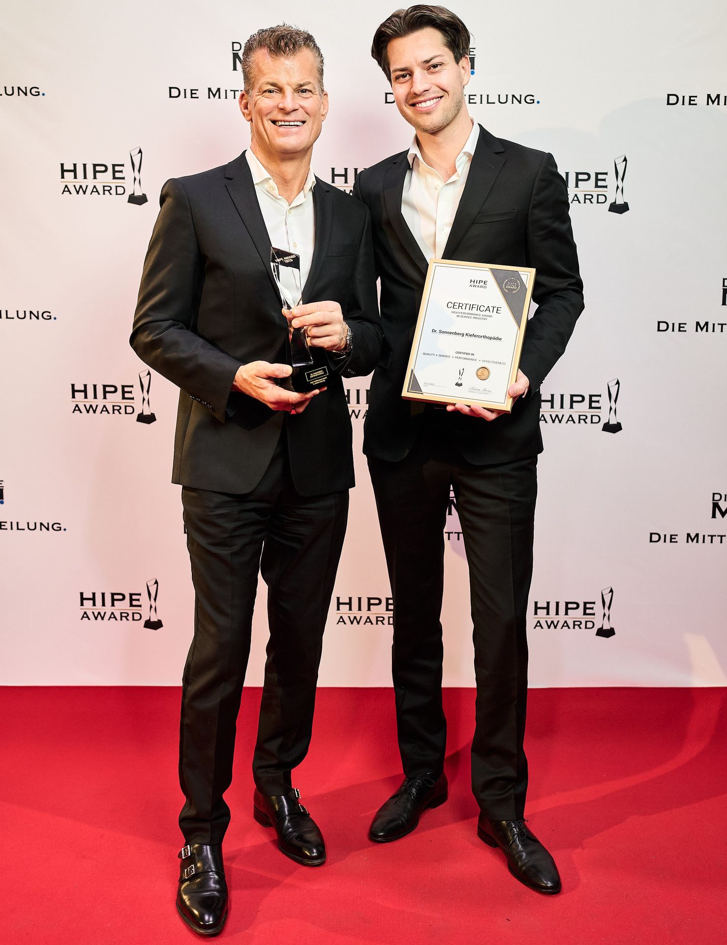 Dr. Sonnenberg Kieferorthopädie erhält HIPE Award Auszeichnung