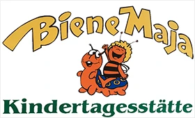Logo der Kindertagesstätte Biene Maja – private Kita in Stralsund mit individueller frühkindlicher Bildung.