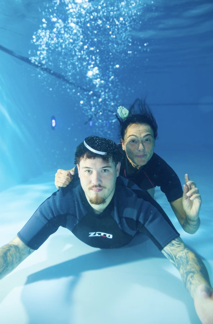 Aqua Fitness im Wasser bei Robby DIE Schwimmschule in Apensen
