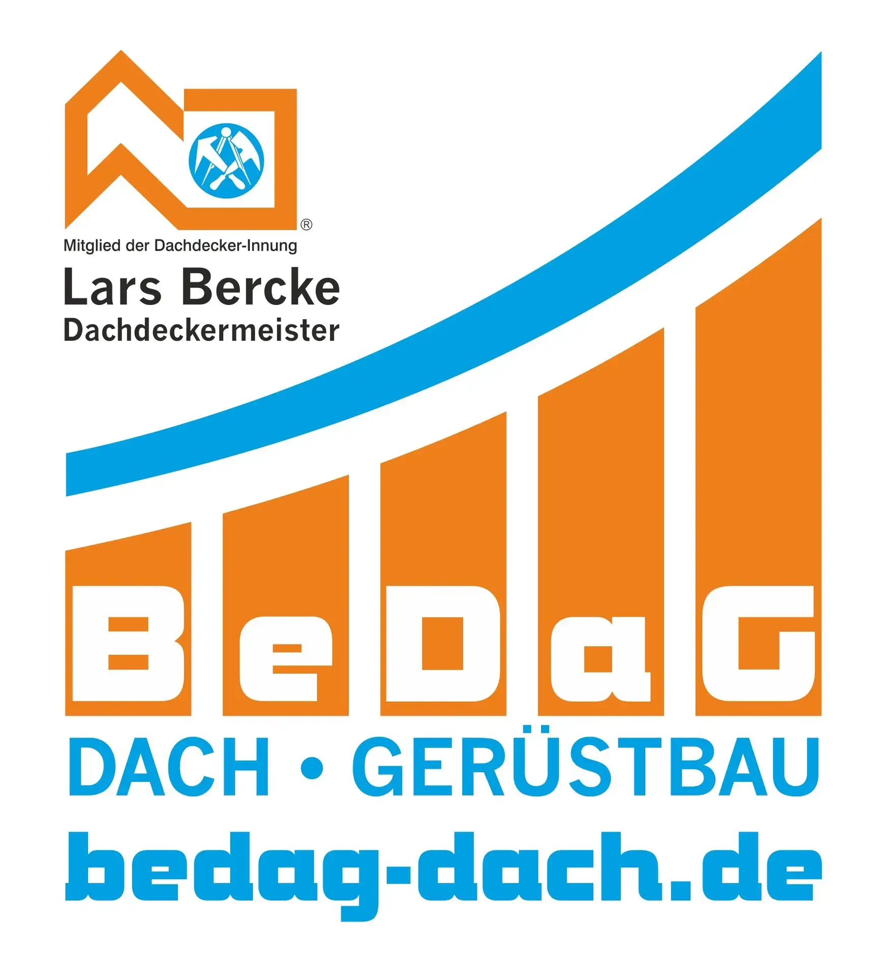 BeDaG Dach Gerüstbau installiert Kollektivschutz auf Industrieflachdach