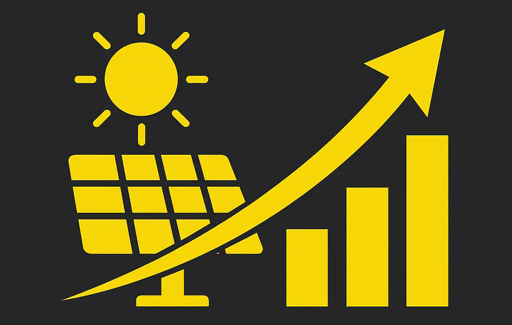 Infografik Photovoltaik Eigenverbrauch optimieren – Solarstrom steigern mit ElektrOnly Infografik zeigt Optimierung von Photovoltaik Eigenverbrauch, steigenden Solarertrag und Energieeffizienz durch moderne PV-Systeme